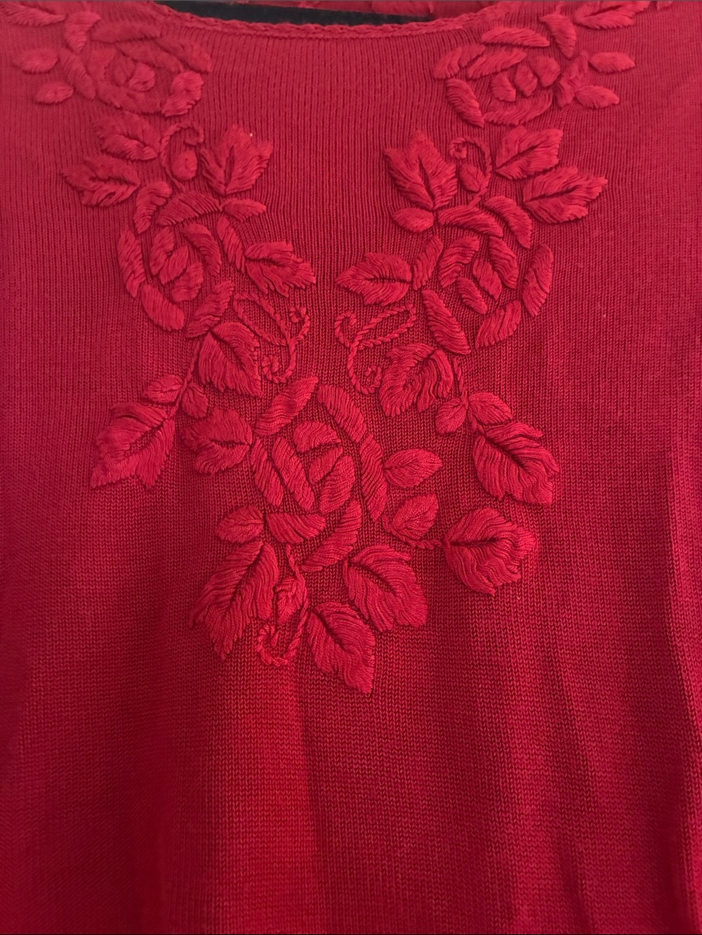 Embroidered sweater🥀 - Picture 2 of 6